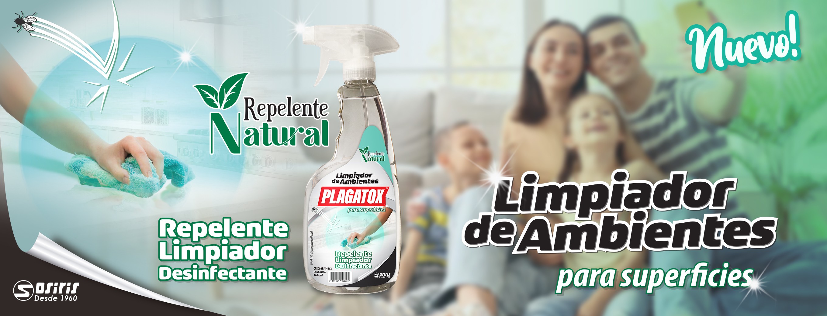 Plagatox Limpiador De Superficies Con Efecto Repelente